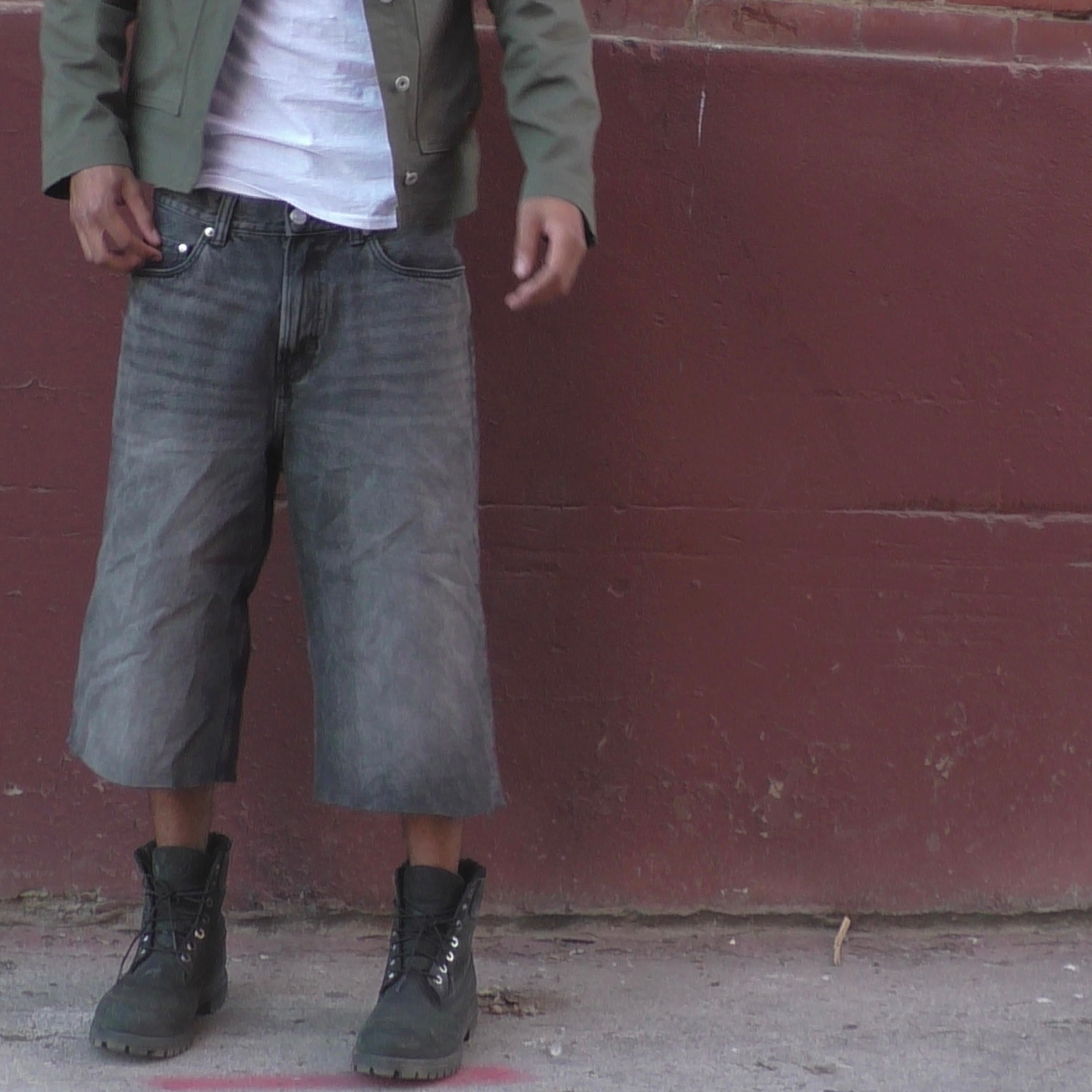 GOODETHIC BAGGY DENIM 3/4